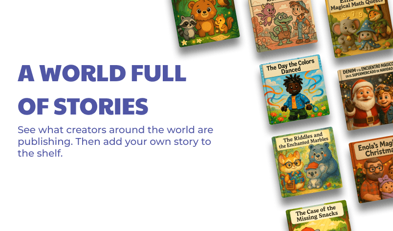 Community books collage