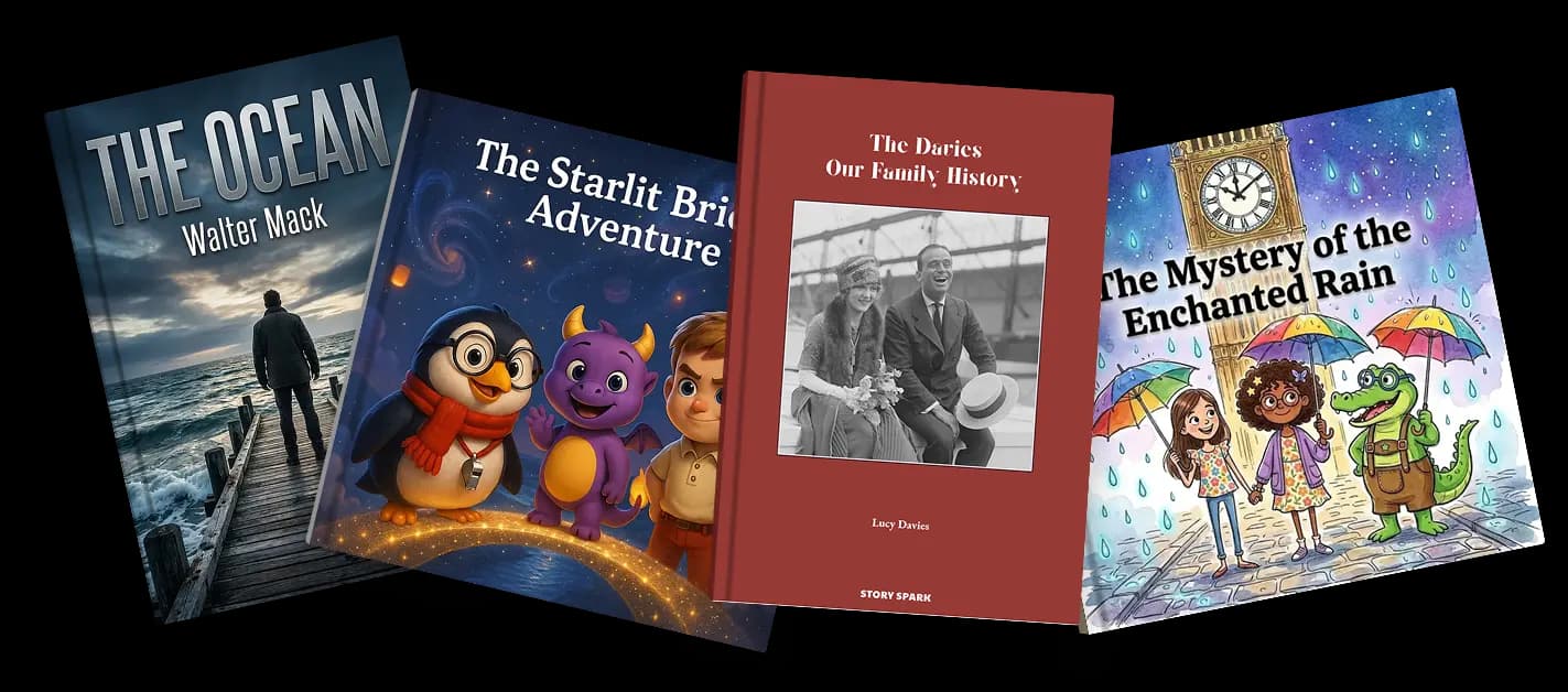 Livres du hero createur de livres Story Spark