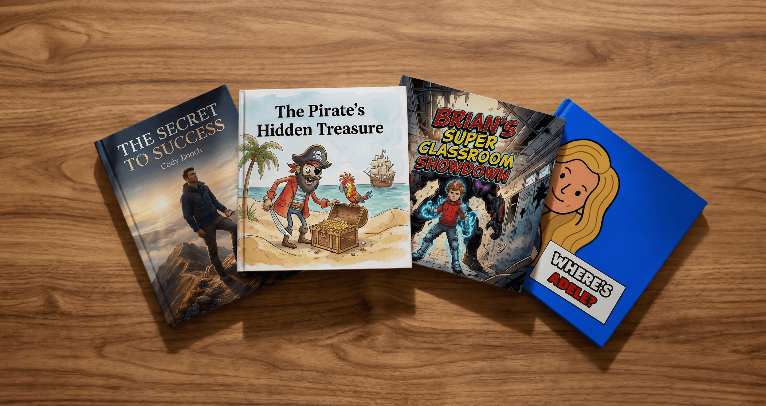Story Spark book creator hero books