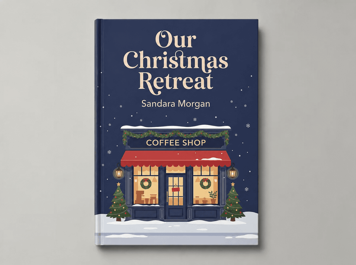 Personalized Christmas book gift preview