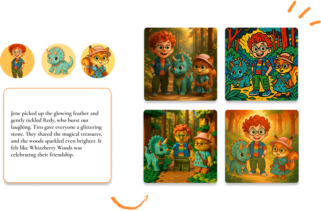 معاينة رسام كتب القصص