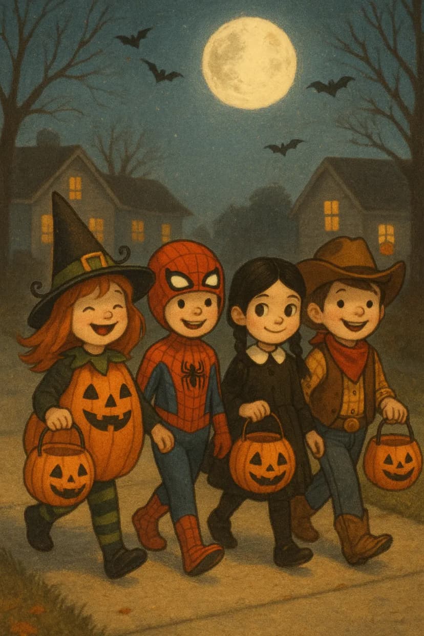 Popular Halloween costumes for kids