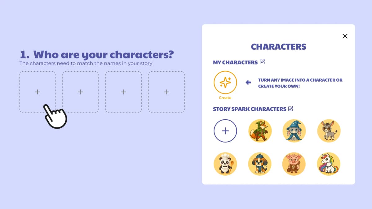 Create Characters