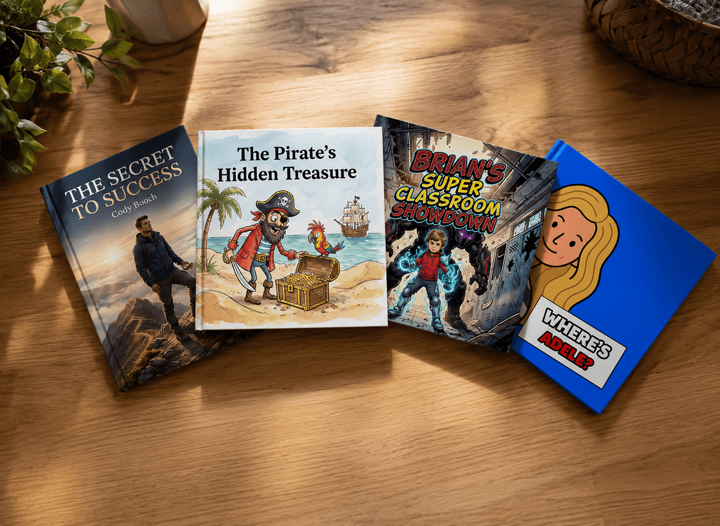 Story Spark book creator hero books