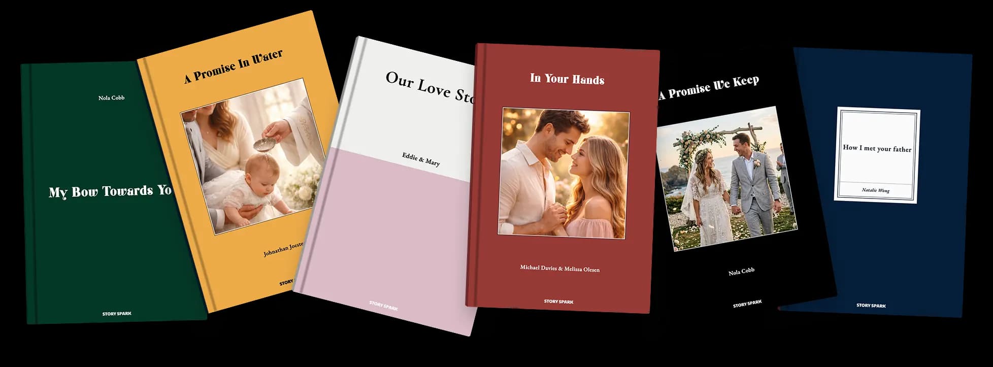Printed personalized gift books