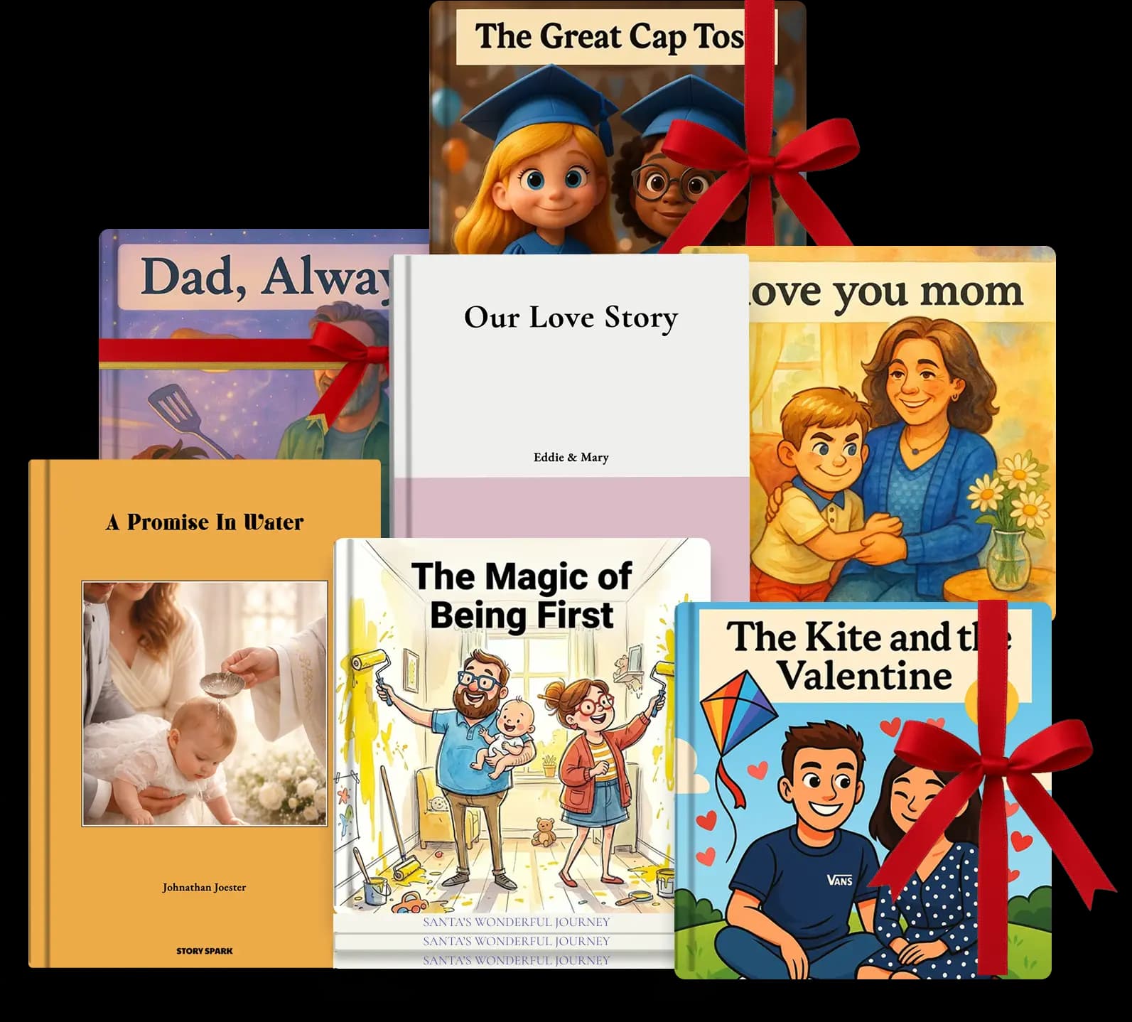 Personalized gift book collection
